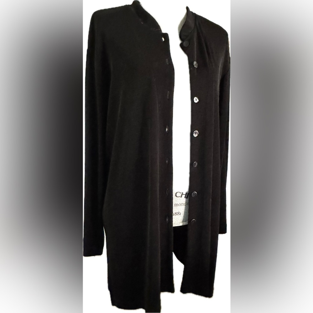 CHICO’S Fabulous Travelwear Jacket Overblouse Suit Coat Excellent Chicos 3 XL